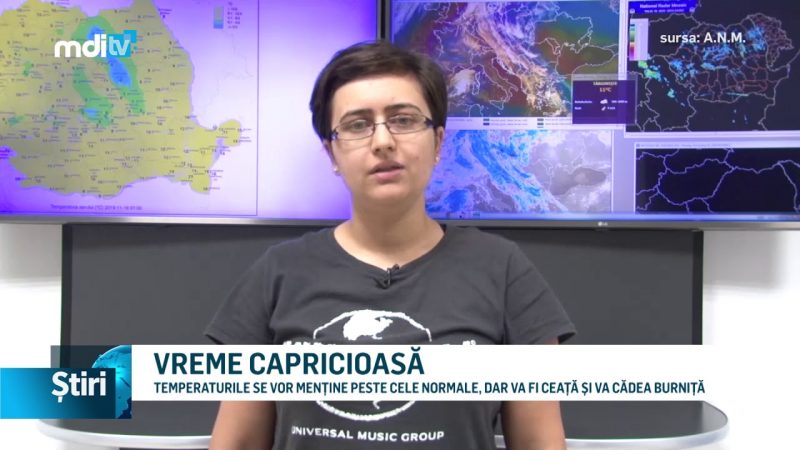 VREME CAPRICIOASĂ