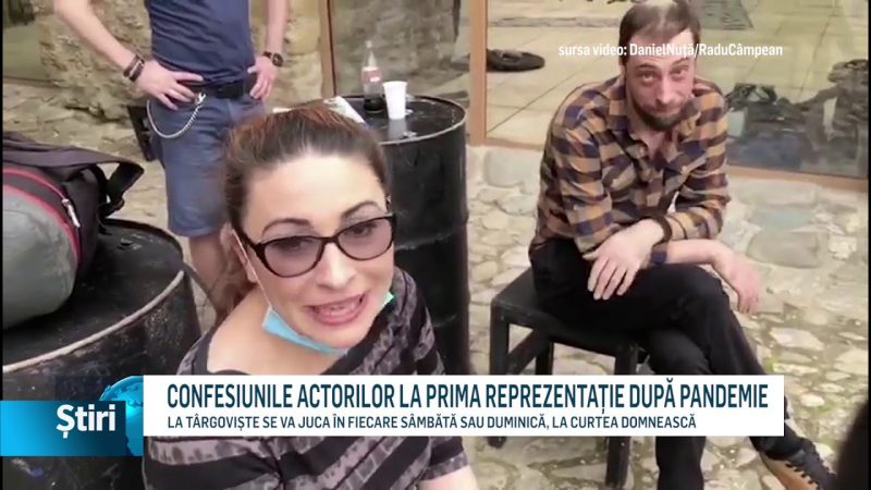 CONFESIUNILE ACTORILOR LA PRIMA REPREZENTAȚIE DUPĂ PANDEMIE